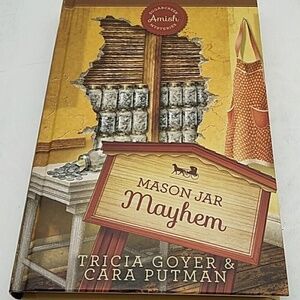 📚 Mason Jar Mayhem  Sugarcreek Amish Mystery  HardCover Book 10 New